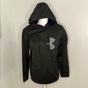 Under Armour Dark Green Hoodie with Logo